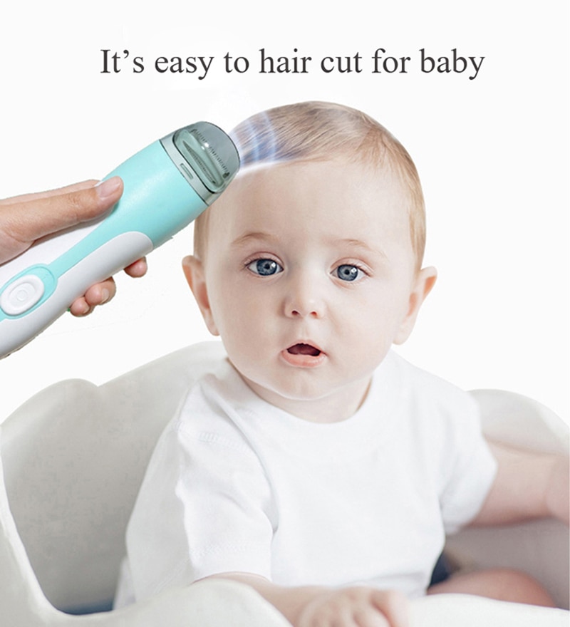 Automatic Gather Hair Trimmer Baby Adult Mute Waterproof Kids Hair Clipper Sleep Haircut Home-Use No Oil